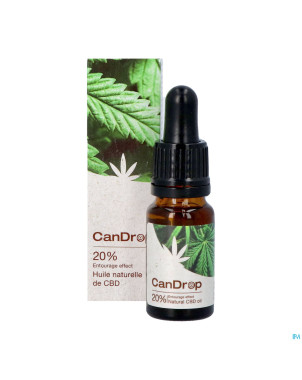 Candrop 20% huile cbd    10ml cbx medical