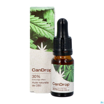 Candrop 30% huile cbd    10ml cbx medical