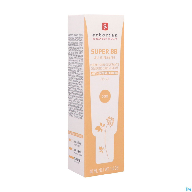 Erborian super bb dore 40ml