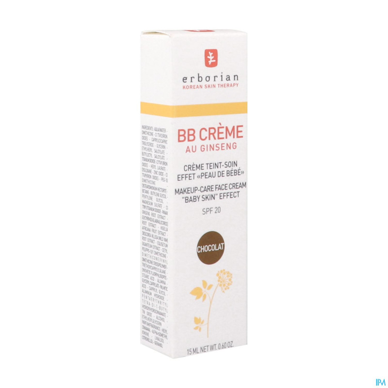 Erborian bb creme chocolat 15ml