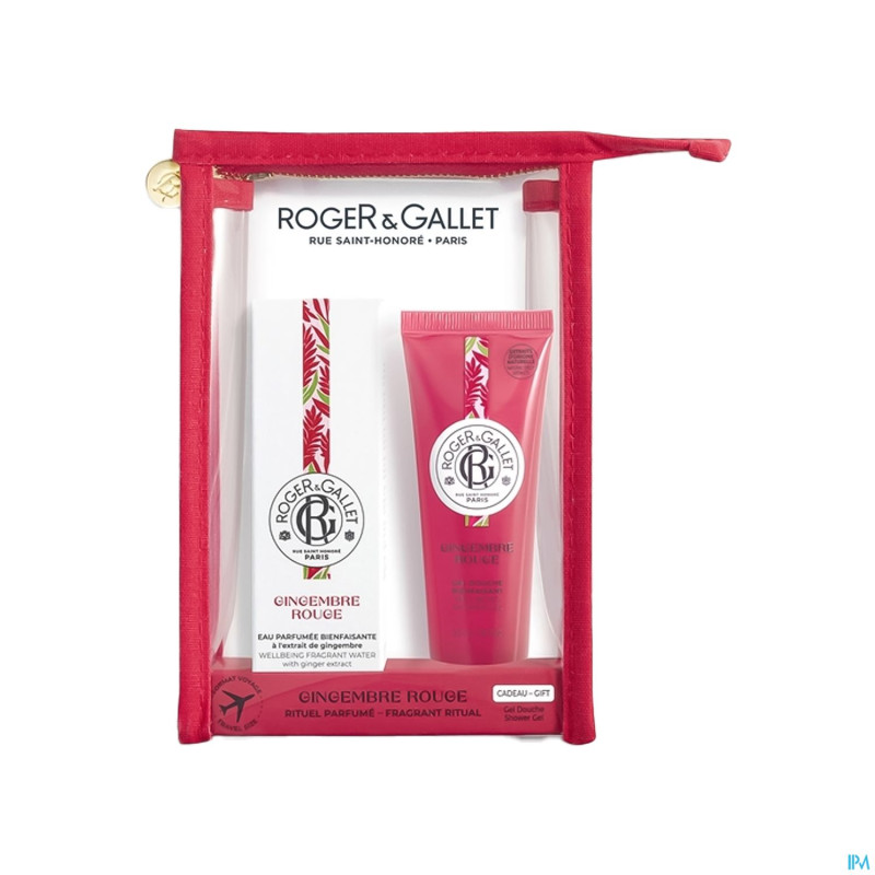 Roger&gallet gingembre rouge trousse ete 2 prod