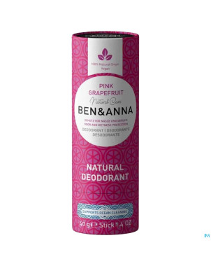 Ben&anna deo pink grapefruit push up 40g a pharma