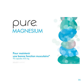 Pure magnesium    caps 90