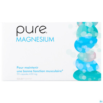 Pure magnesium    caps 90