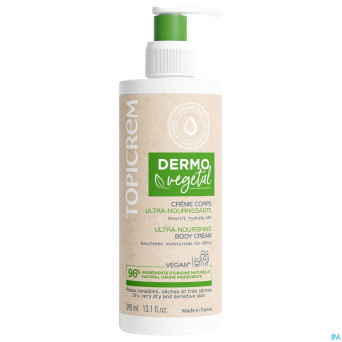 Topicrem dermovegetal ultra-nouris. cr corps 390ml