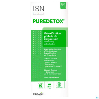 Ineldea puredetox complexe 9 plantes    250ml