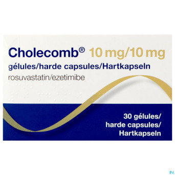 Cholecomb 10mg/10mg caps dur    30