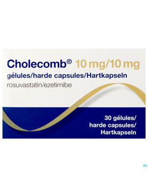 Cholecomb 10mg/10mg caps dur    30