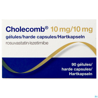 Cholecomb 10mg/10mg caps dur    90