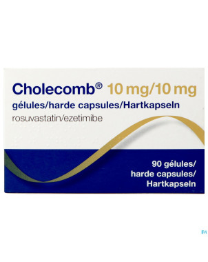 Cholecomb 10mg/10mg caps dur    90