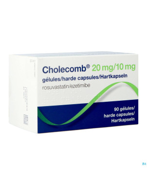 Cholecomb 20mg/10mg caps dur    90
