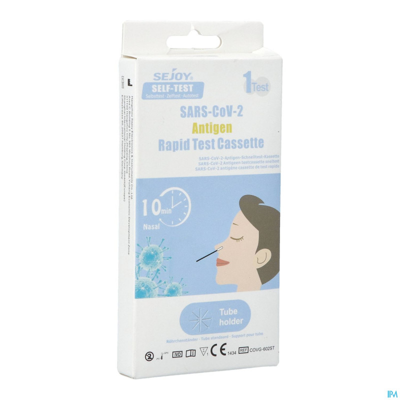 Sejoy sars-cov-2 a/gen test rap. casset. 1 djb med