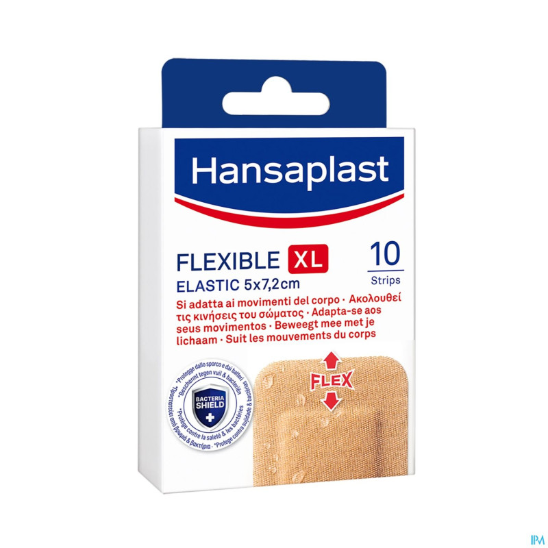 Hansaplast flexible xl    strips 10