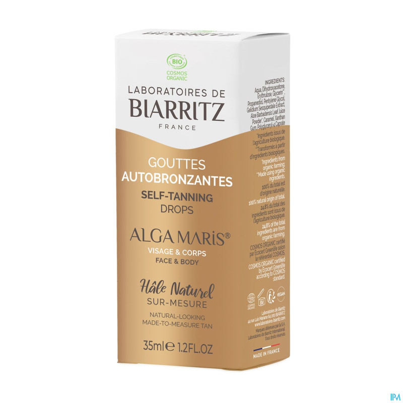 Alga maris gouttes autobronzante visage&corps 30ml