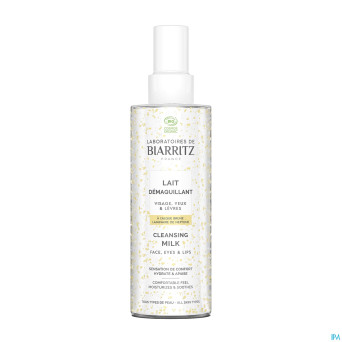 Lait demaquillant 200ml biarritz