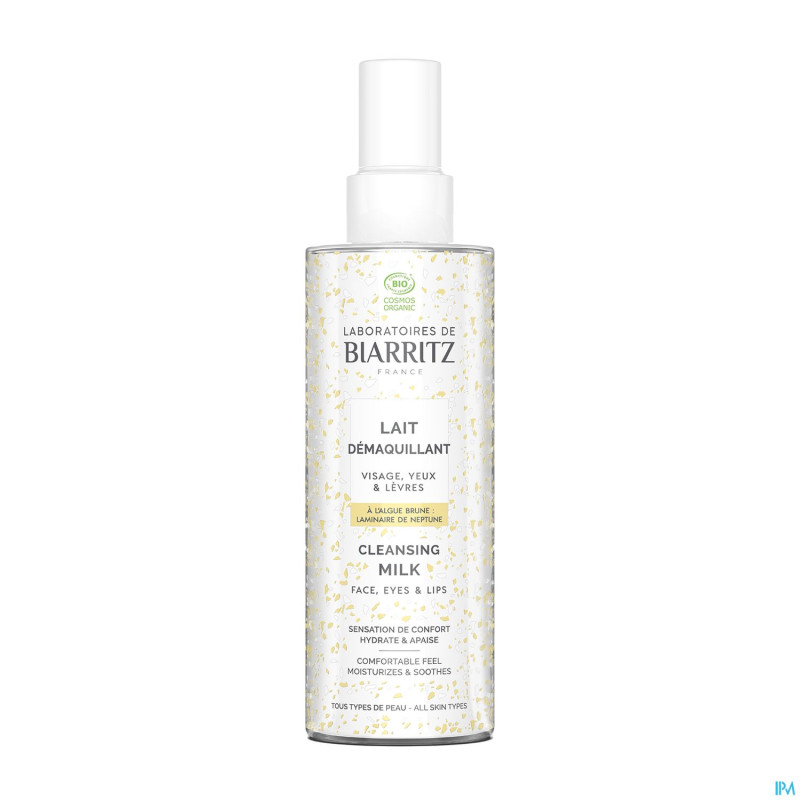 Lait demaquillant 200ml biarritz