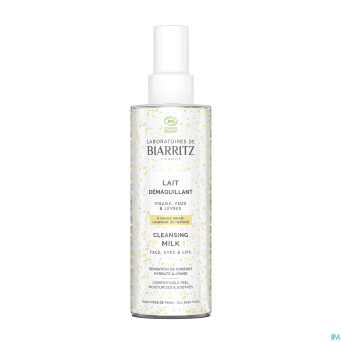 Lait demaquillant 200ml biarritz