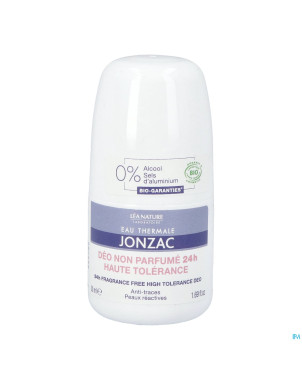 Jonzac reactive deo haute t. s/parfum 24h bio 50ml