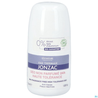 Jonzac reactive deo haute t. s/parfum 24h bio 50ml