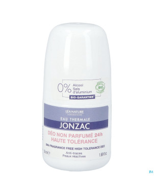 Jonzac reactive deo haute t. s/parfum 24h bio 50ml
