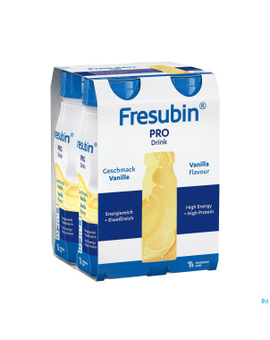 Fresubin pro drink vanille  4x200ml