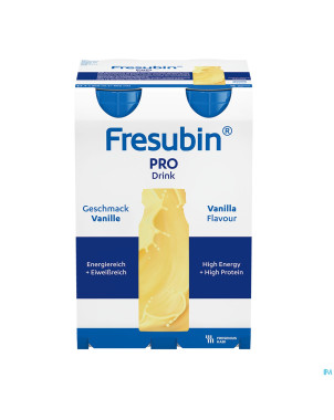 Fresubin pro drink vanille  4x200ml