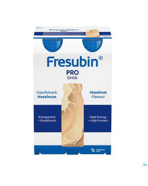 Fresubin pro drink noisettes    4x200ml