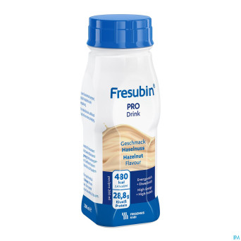 Fresubin pro drink noisettes    4x200ml