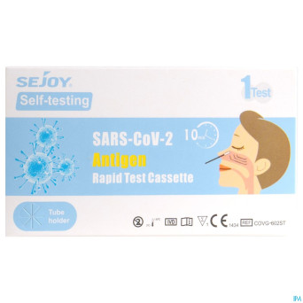 Sejoy sars-cov-2 a/gen rapid test kit    1 o'life