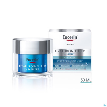 Eucerin hyaluron filler+ x3 soin nuit b.hydra 50ml