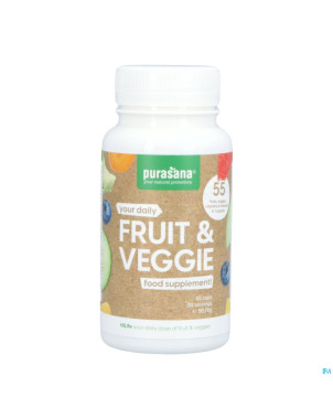 Purasana fruit&veggie multivitamine    v-caps 60