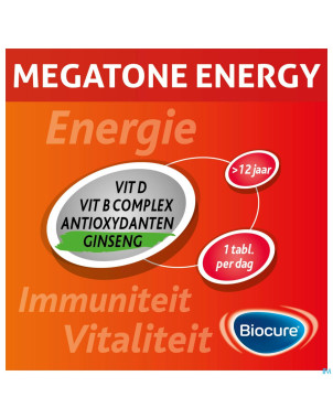 Biocure megatone energy la  comp 60