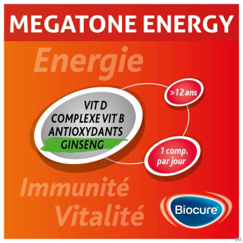 Biocure megatone energy la  comp 60