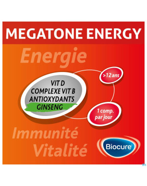 Biocure megatone energy la  comp 60