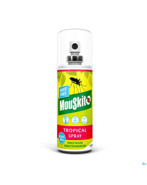 Mouskito tropical deet free spray    100ml