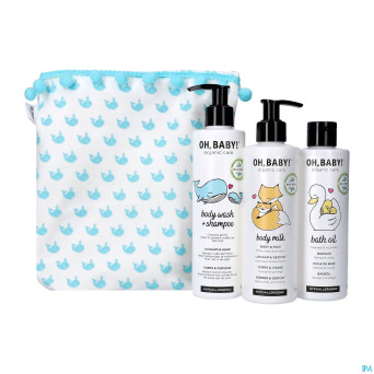 Oh baby trousse cadeau 3 prod.