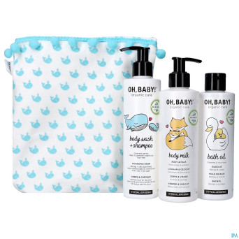 Oh baby trousse cadeau 3 prod.