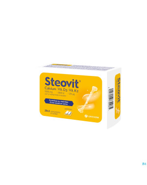Steovit calcium/vitd3/vit k2 1000mg/880iu comp2x28