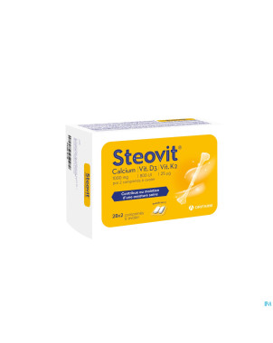 Steovit calcium/vitd3/vit k2 1000mg/880iu comp2x28