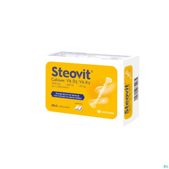 Steovit calcium/vitd3/vit k2 1000mg/880iu comp2x28