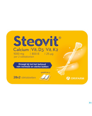 Steovit calcium/vitd3/vit k2 1000mg/880iu comp2x28
