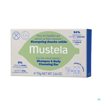 Mustela fam sh douche solide    75g