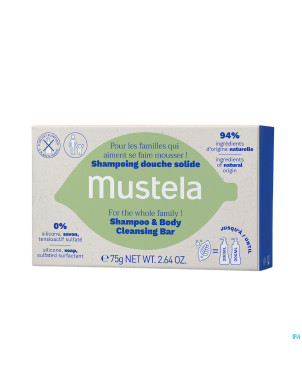 Mustela fam sh douche solide    75g