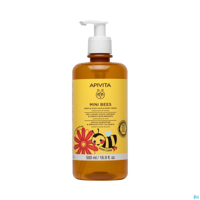 Apivita gentle kids hair & body wash    500ml nf