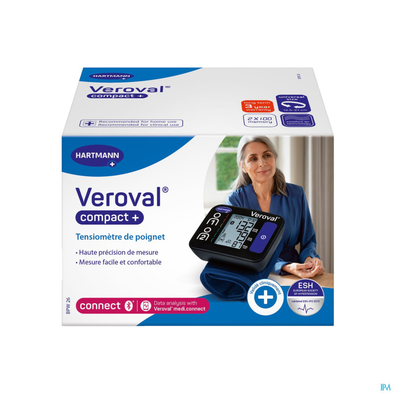 Veroval compact plus poignet bpw26 9252010