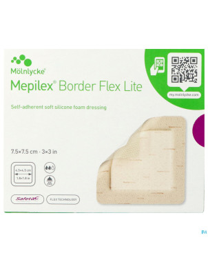 Mepilex border flex lite    7,5cmx7,5cm 5 581250