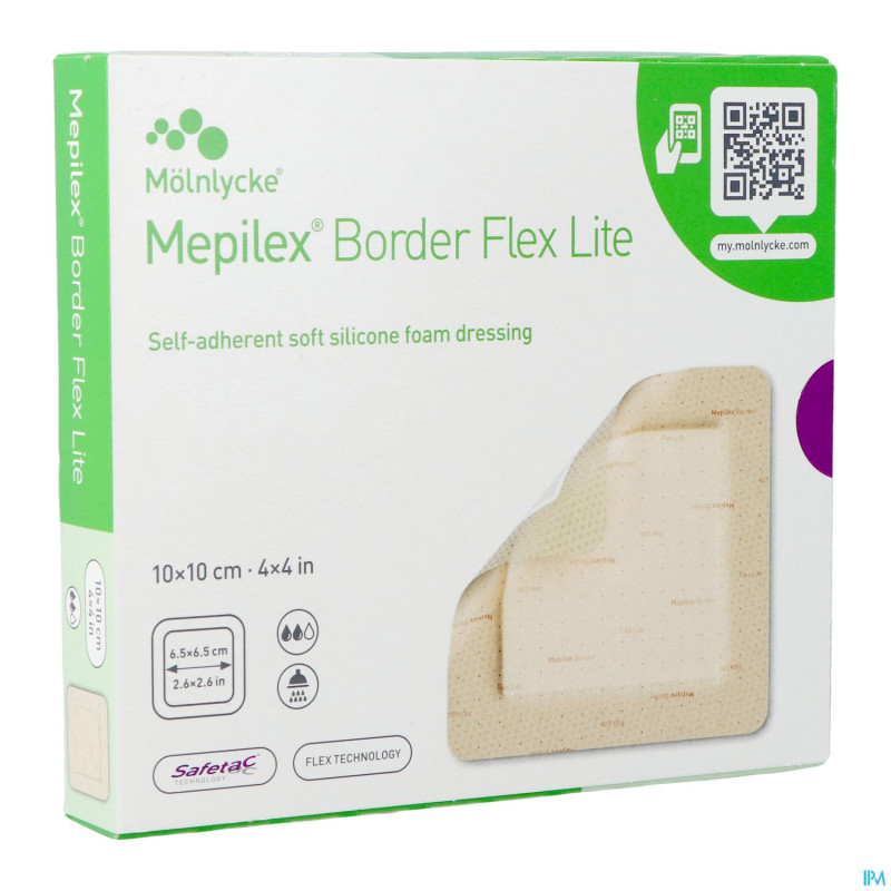 Mepilex border flex lite    10cmx10cm 5 581300
