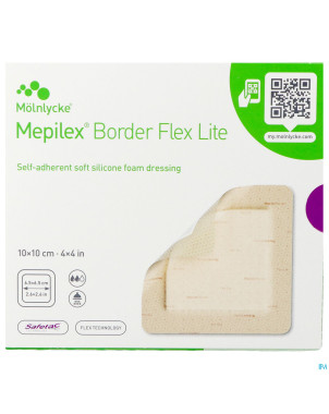 Mepilex border flex lite    10cmx10cm 5 581300