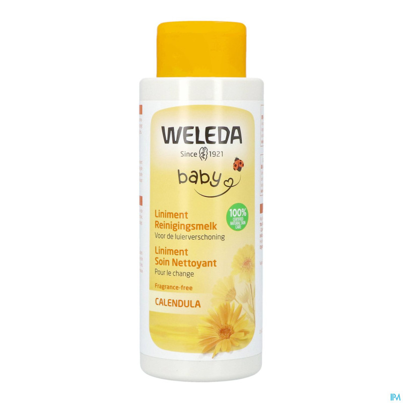 Weleda liniment lait nettoyant calendula 400ml
