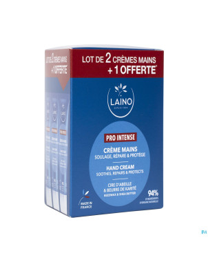 Laino pro intense creme mains trio    50ml